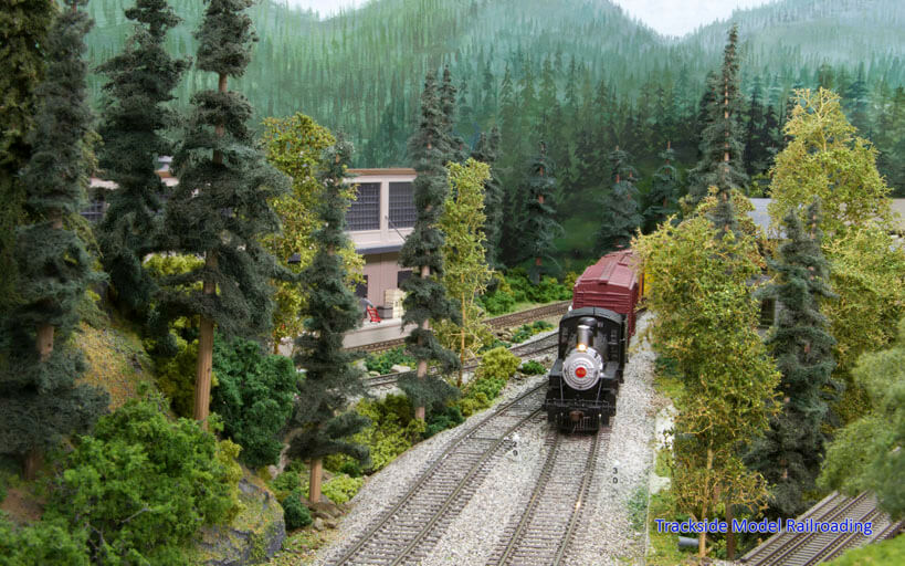 Trackside Model Railroading Dan Allen models the Kitchen Canyon Railroad on his small layout.