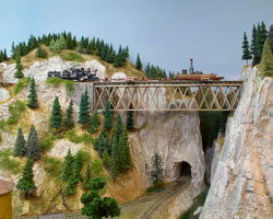 Trackside Model Railroading Sn3 scale Wind River Railway