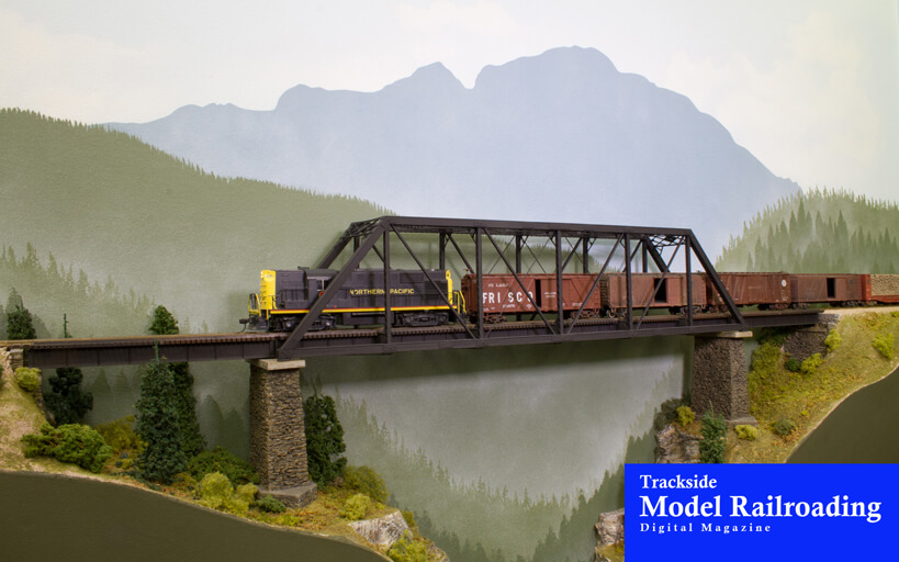 Trackside Model Railroading Steven Shores’ HO scale Northern Pacific's Pacific Shores railroad based in the Pacific Northwest