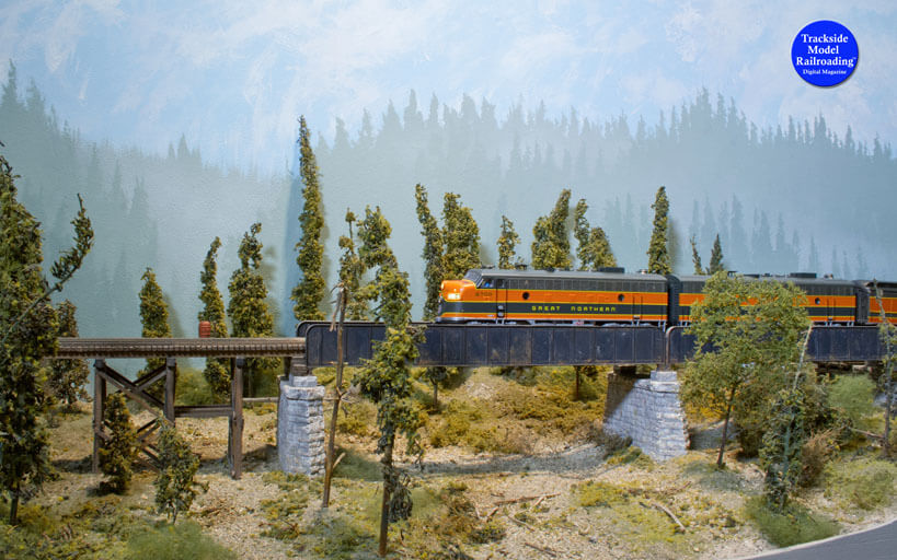 Trackside Model Railroading Port Columbia And Eastern Railroad in HO Scale.