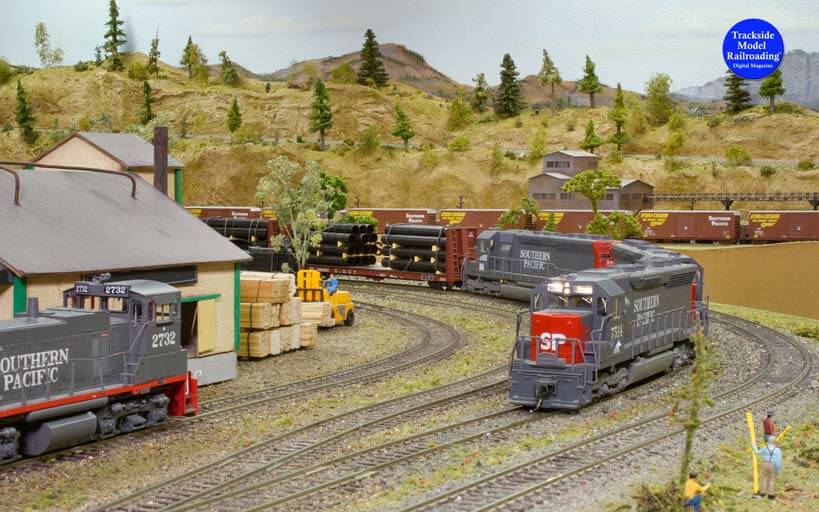 Trackside Model Railroading Modoc-Southern Pacific in HO Scale.