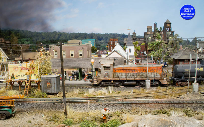 Trackside Model Railroading Western Pacific in HO.