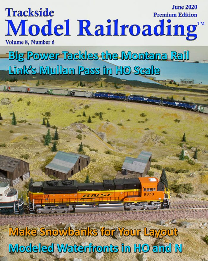June 2020 Montana Rail Link in HO and Modeled Waterfronts in HO and N Scale