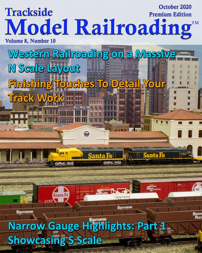 October 2020 Western Railroading on a Massive N Scale Layout and Narrow Gauge Highlights in S Scale