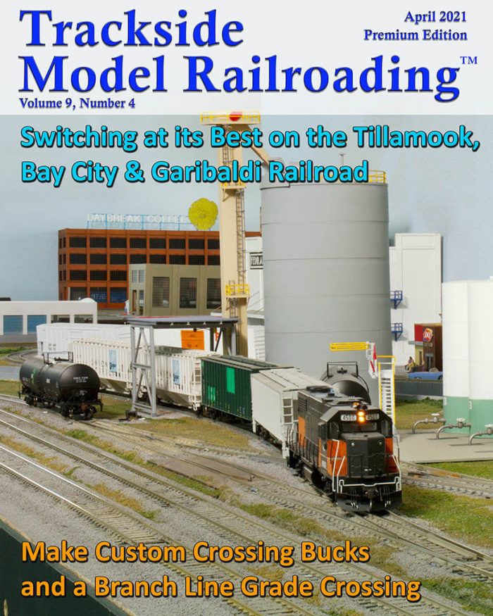 April 2021 Switching at its Best on the Tillamook, Bay City & Garibaldi Railroad in HO