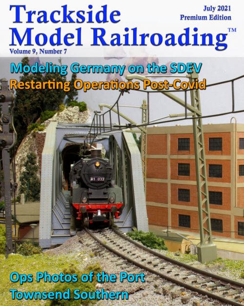 July 2021 Modeling Germany on the Sudwest Deutsche Eisenbahn Verein