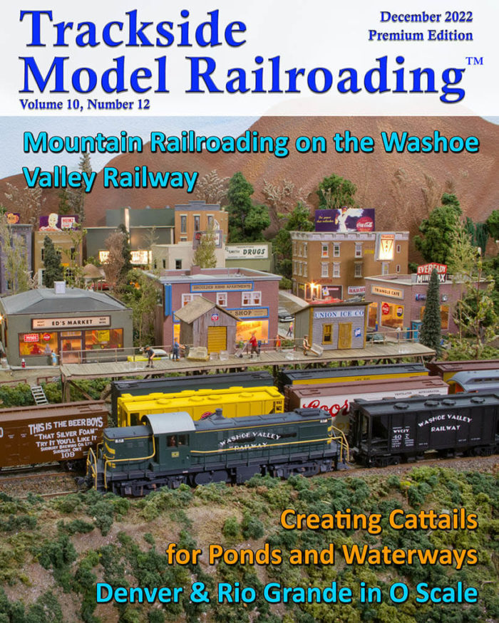 December 2022 Mountain Railroading on the Washoe Valley Railway